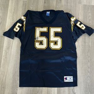 San Diego Chargers Junior Seau Vtg Champion size 48 men’s nfl jersey